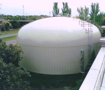 Knuckle Edge Dome Roof Storage Tank - Thermacon